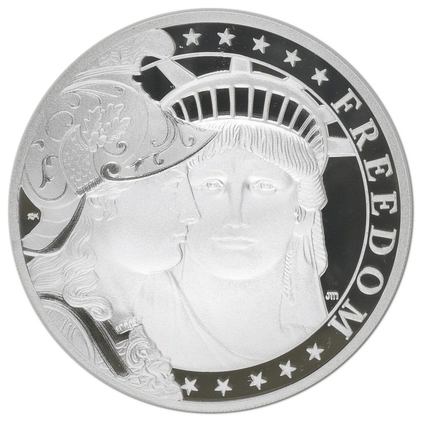 Gibraltar 10 Pounds - Charles III Liberty and Britannia; Silver 5oz