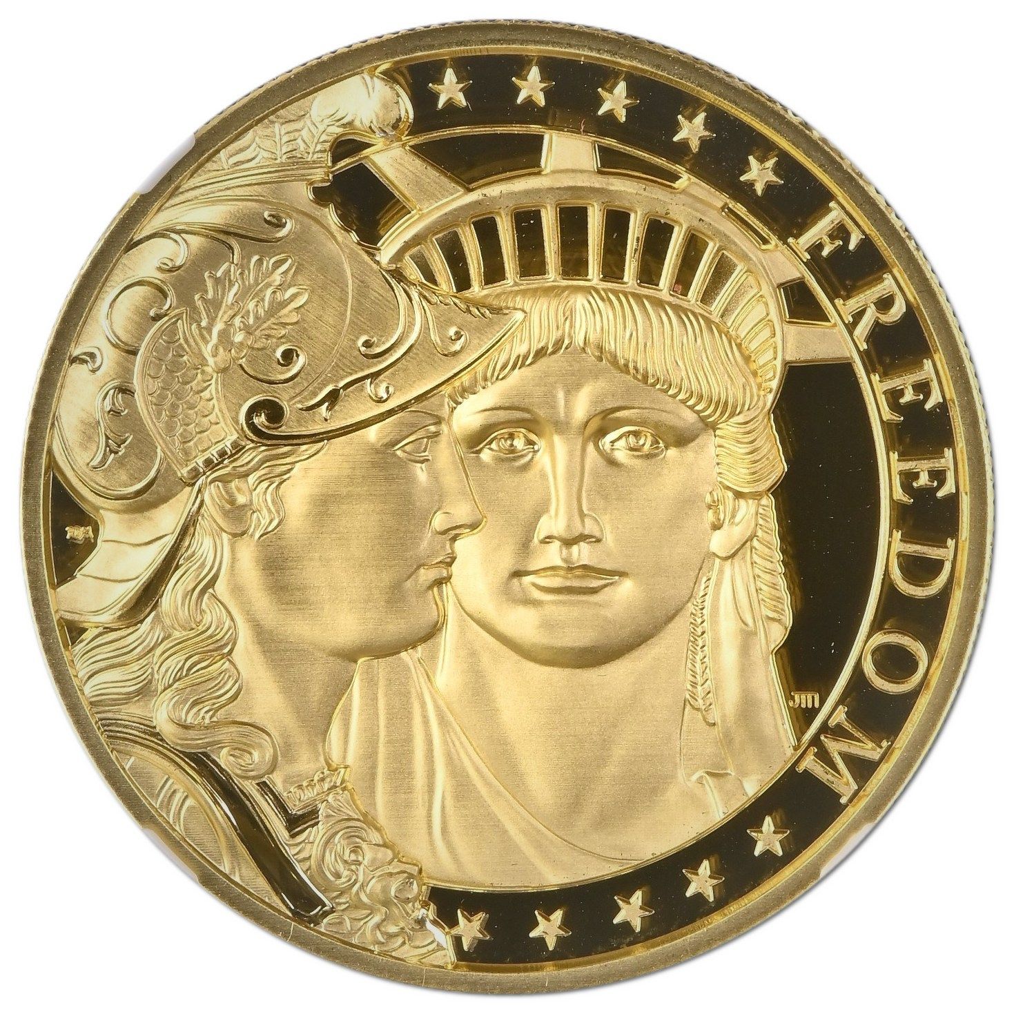 Gibraltar 5 Pounds - Charles III Liberty and Britannia; Gold 1oz