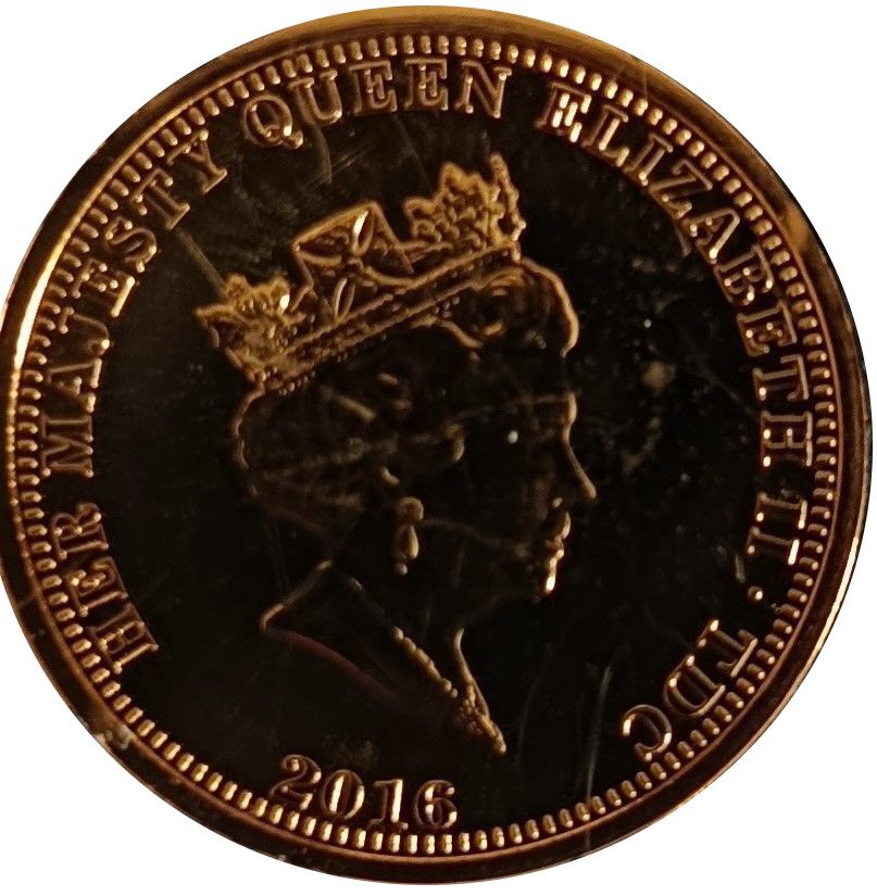Tristan da Cunha 1 Pound - Elizabeth II Photo, 1966 obverse