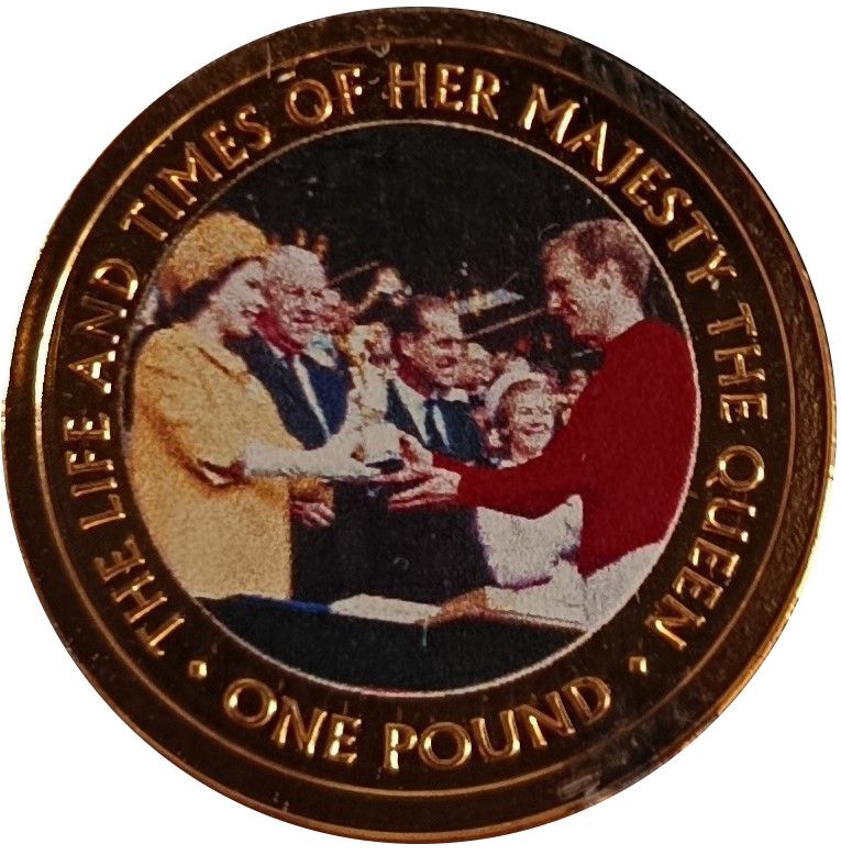 Tristan da Cunha 1 Pound - Elizabeth II Photo, 1966