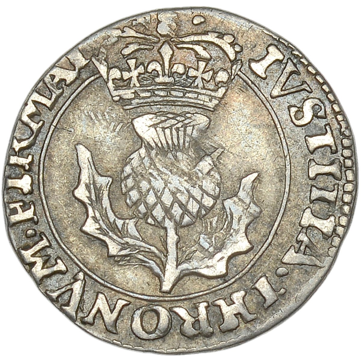 Scotland 20 Pence - Charles I 3rd Coinage, 3rd Issue reverse