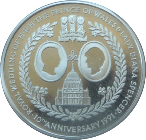 Falkland Islands 2 Pounds - Elizabeth II Royal Wedding