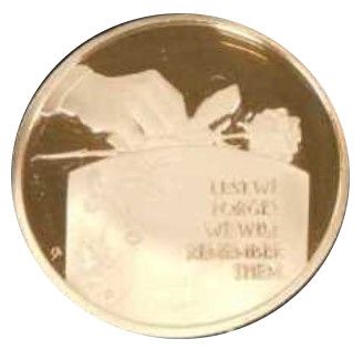 Gibraltar 1 Sovereign In the name of Elizabeth II; Remembrance 2022 reverse