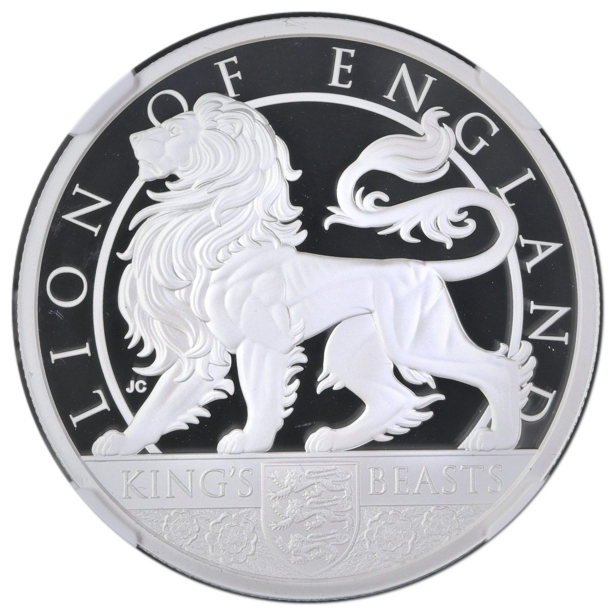 Alderney 1 Pound King's Beasts; Lion