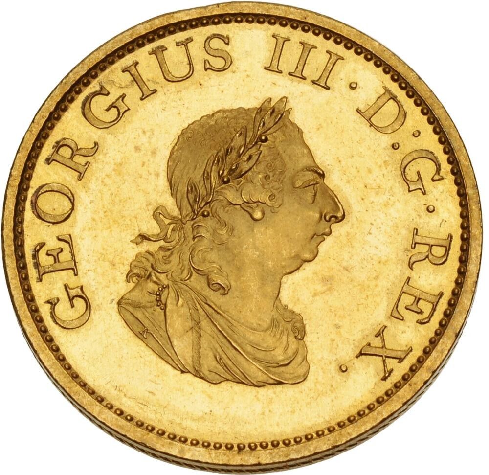Ireland ½ Penny - George III obverse