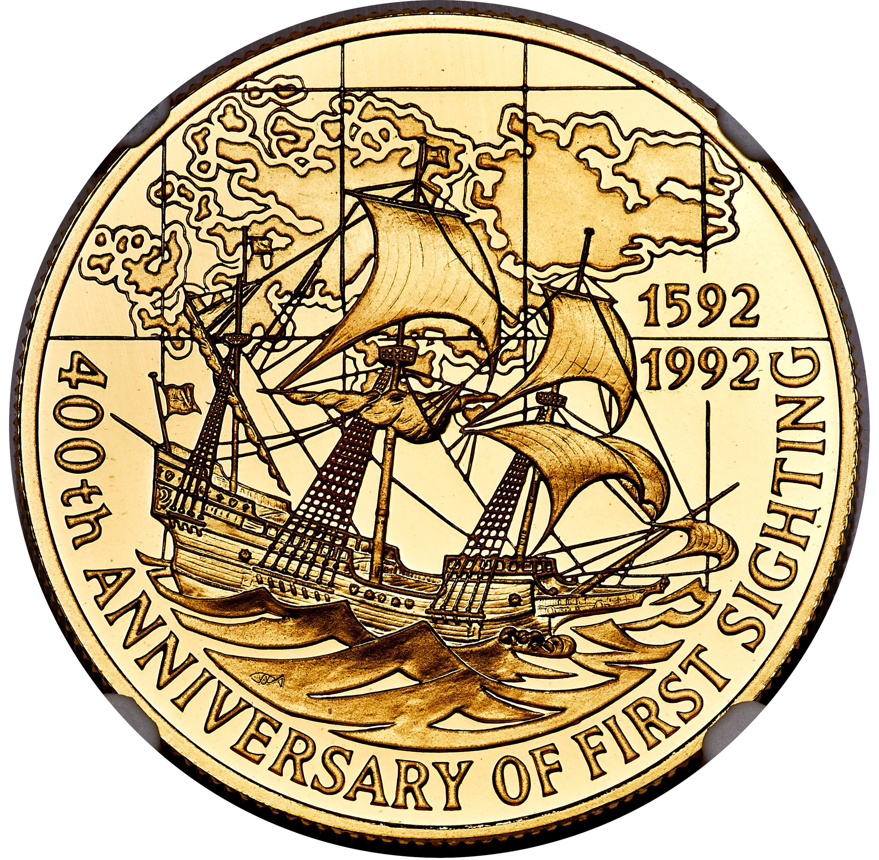 Falkland Islands 100 Pounds - Elizabeth II Ship Desire