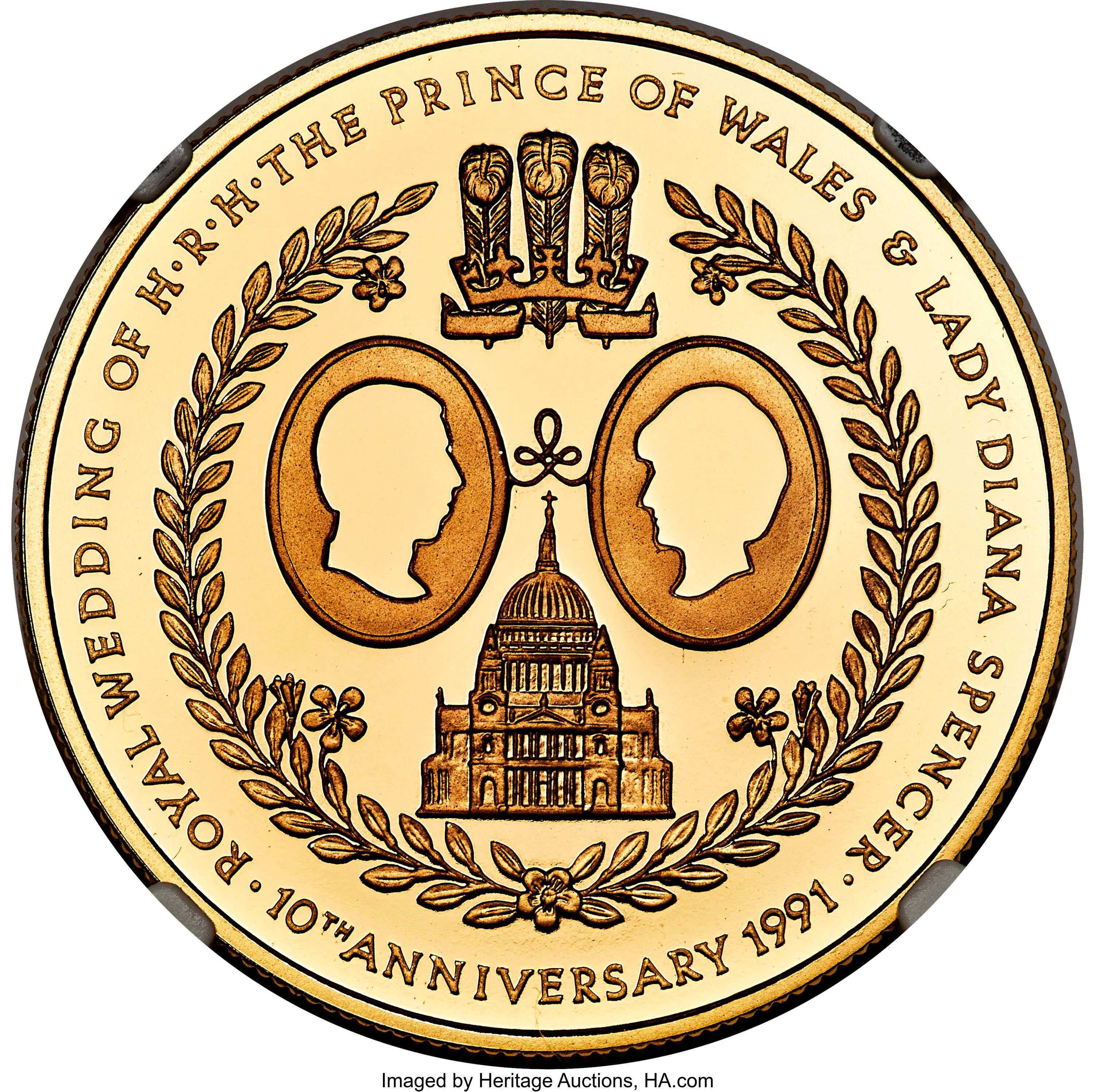 Falkland Islands 5 Pounds - Elizabeth II Royal Wedding