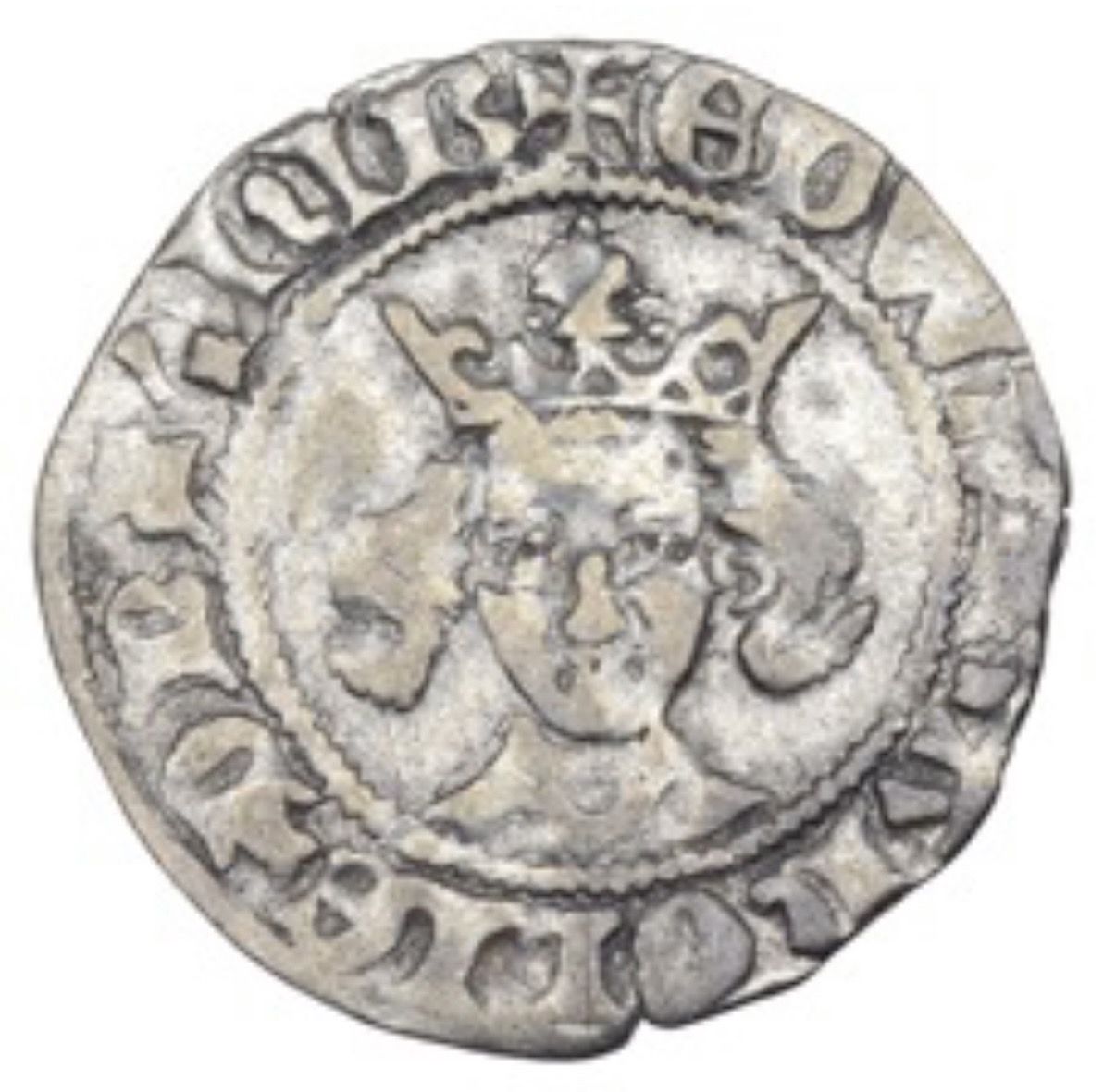 1 Penny - Edward III transitional treaty period obverse