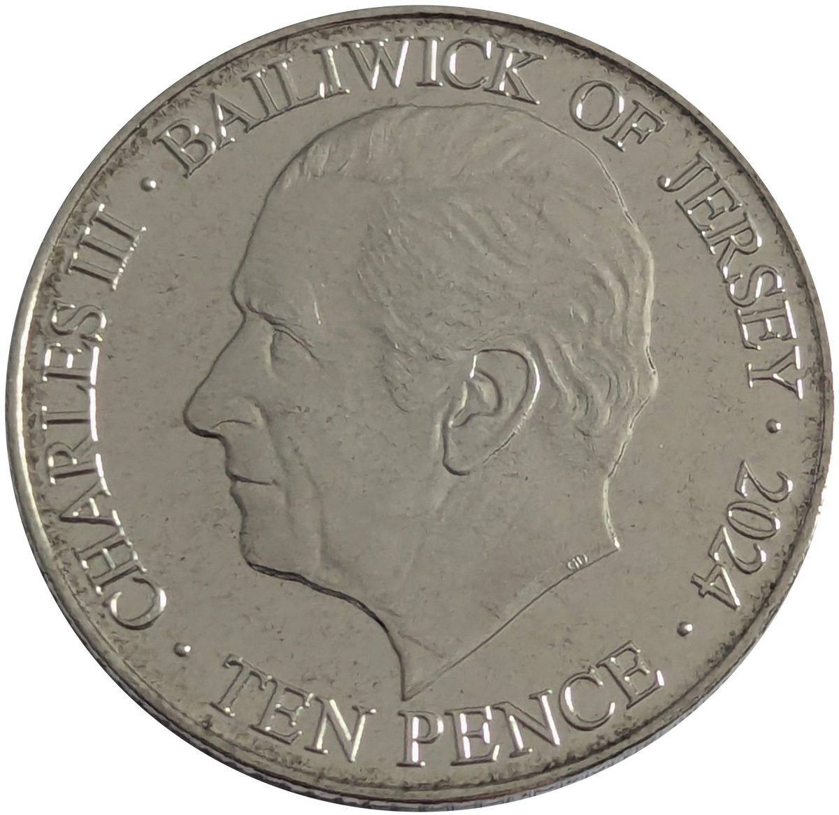 Jersey 10 Pence - Charles III King Henry VI obverse