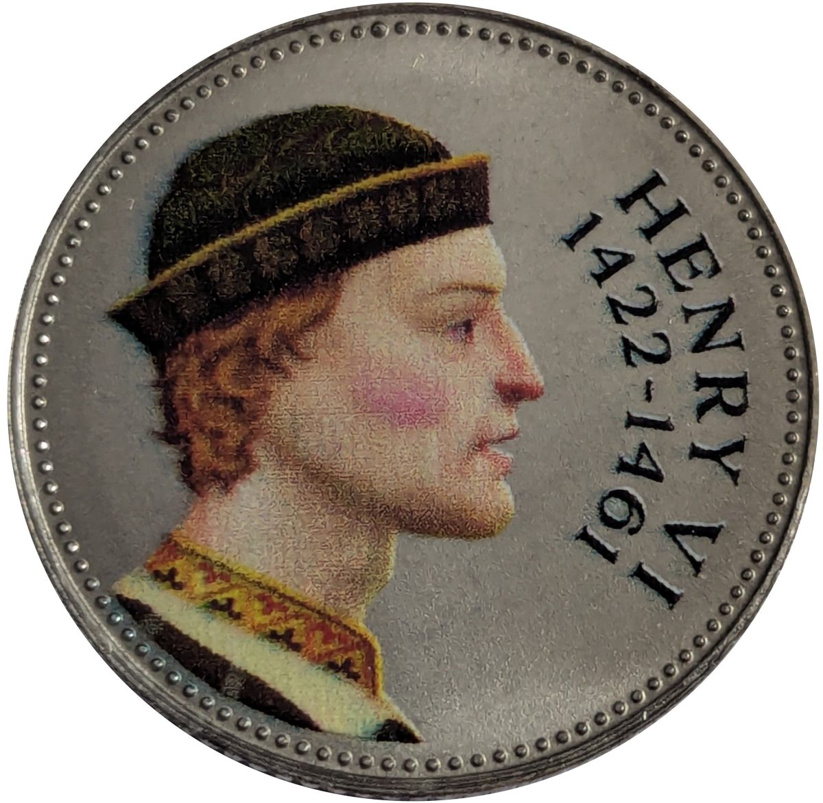 Jersey 10 Pence - Charles III King Henry VI reverse