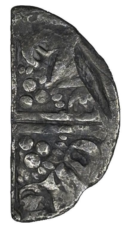 ½ Penny - Henry III Long Cross type; class 3b
