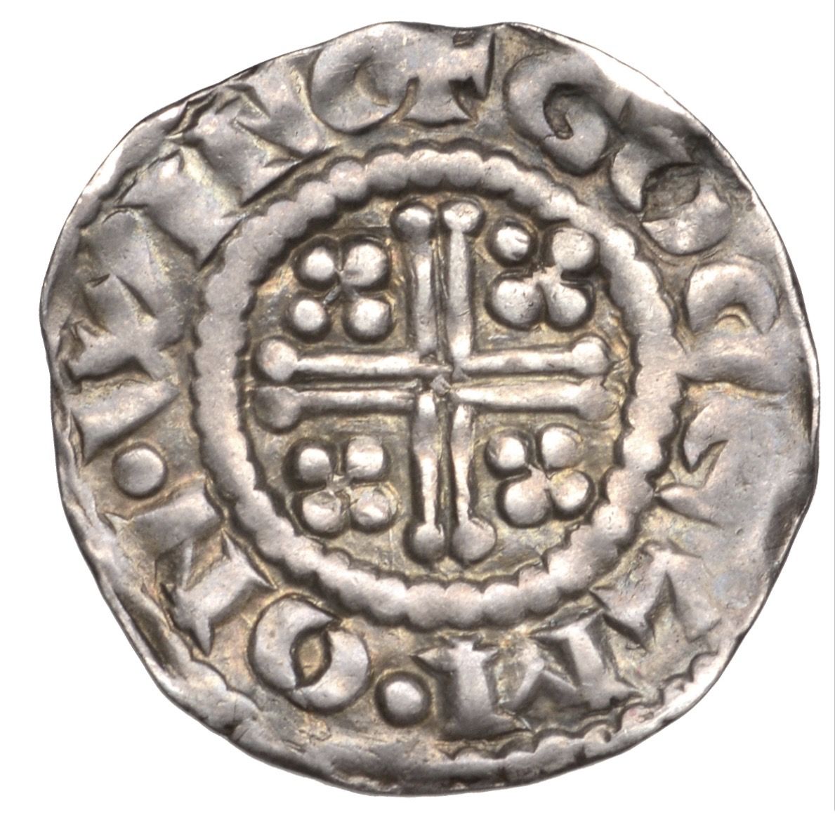 1 Penny - Henry II Short cross type; class 1b2