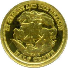 Tristan da Cunha ½ Crown - Elizabeth II Sovereign