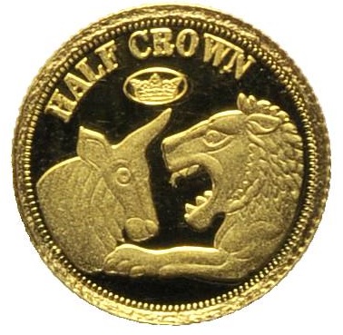 Tristan da Cunha ½ Crown - Elizabeth II Lydia