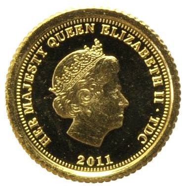 Tristan da Cunha ½ Crown - Elizabeth II Alexander the Great obverse