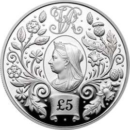 Jersey 5 Pounds 125th Anniversary of the death of Queen Victoria