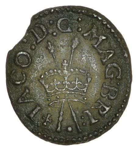 Ireland 1 Farthing - James I "Lennox" issue obverse