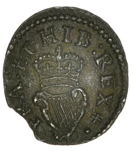 Ireland 1 Farthing - James I "Lennox" issue