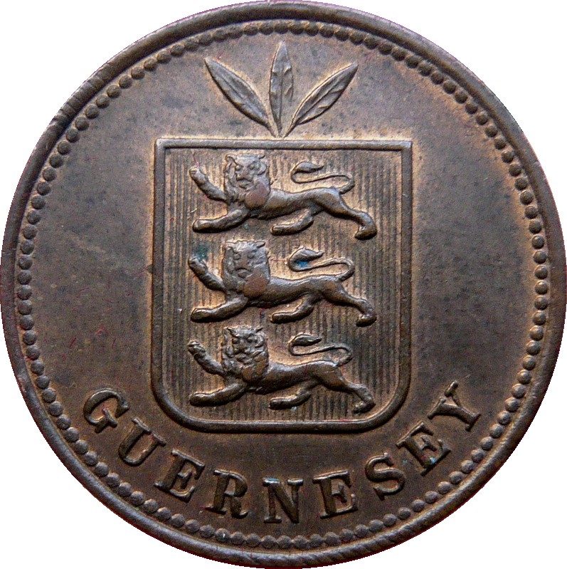 Guernsey 2 Doubles obverse