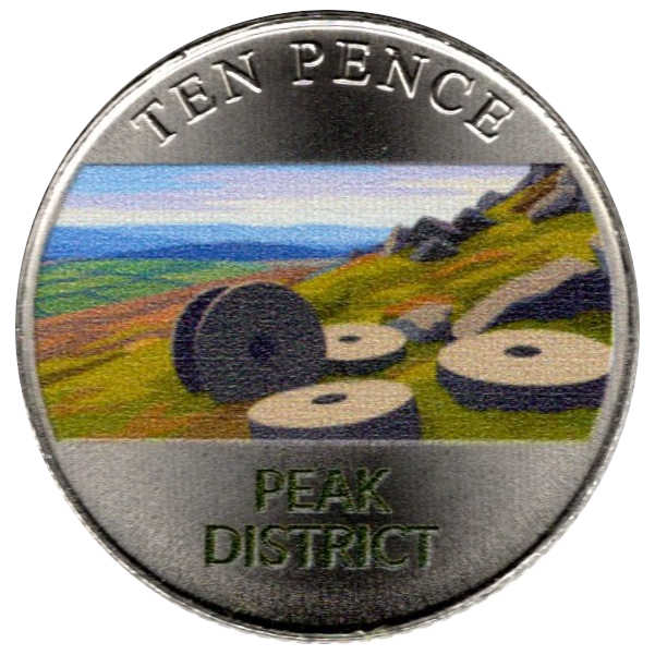Isle of Man 10 Pence - Charles III Peak District