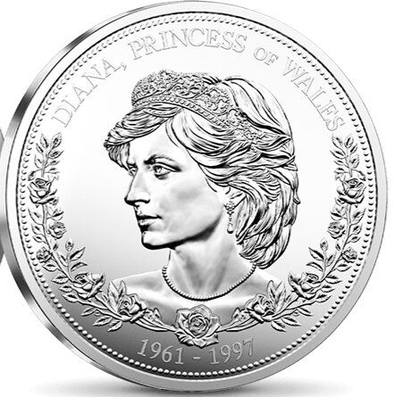 Gibraltar 1 Crown - Charles III Diana