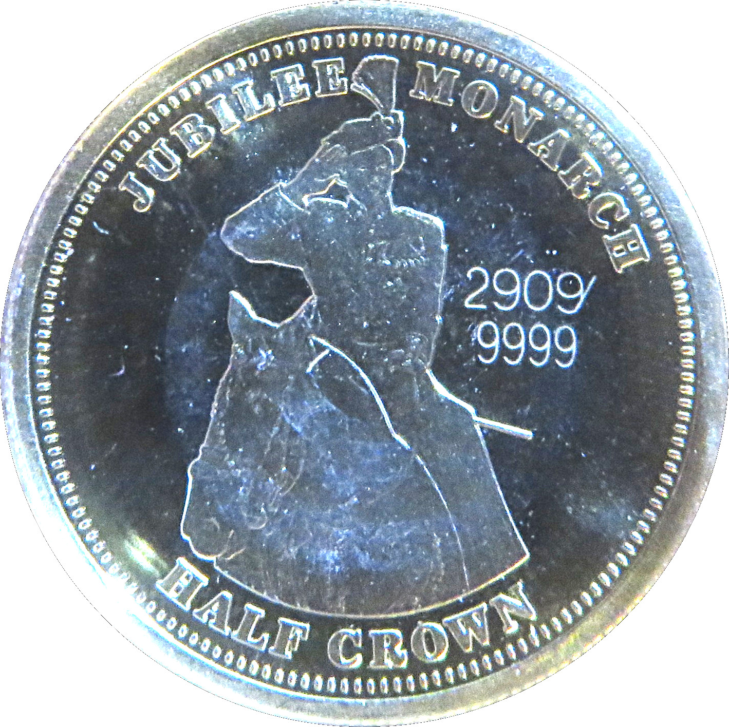 Tristan da Cunha ½ Crown - Elizabeth II Diamond Jubilee reverse