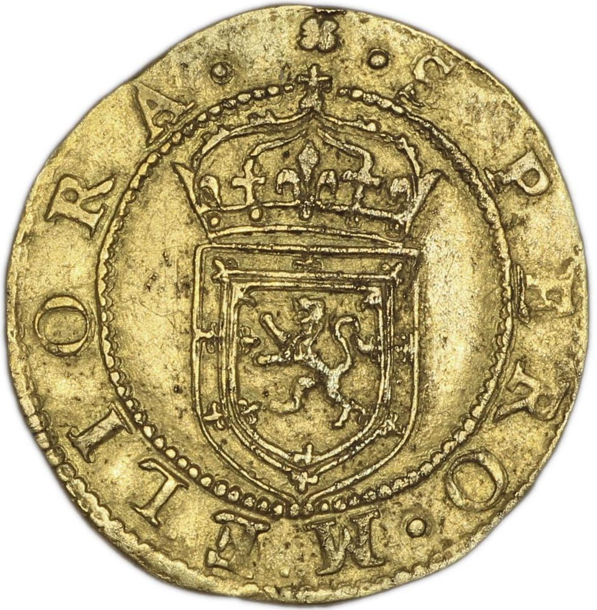 Scotland ½ Rider - James VI 7th coinage reverse