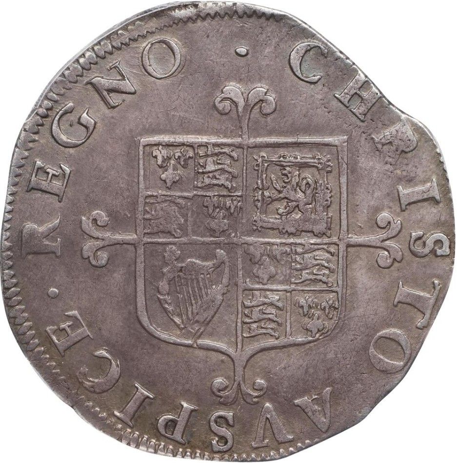 ½ Crown - Charles II 2nd hammered issue