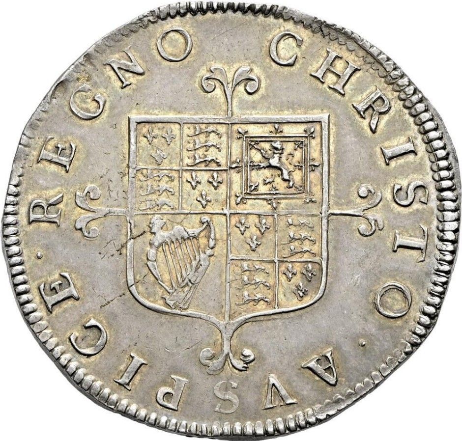 ½ Crown - Charles II 1st hammered issue