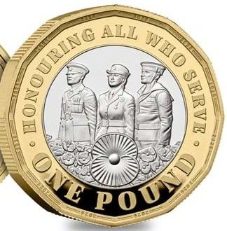 Jersey 1 Pound - Charles III Royal British Legion - Poppy; Silver Proof
