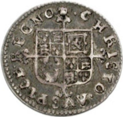 2 Pence - Charles II Bust inside legend; early milled issue