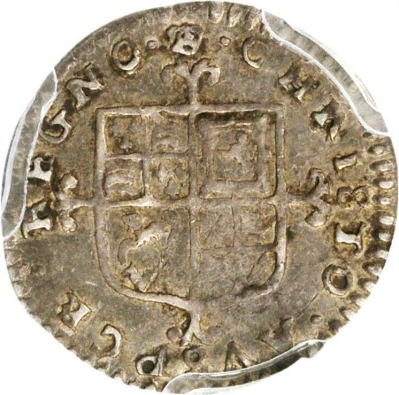 1 Penny - Charles II Bust inside legend; Early milled issue