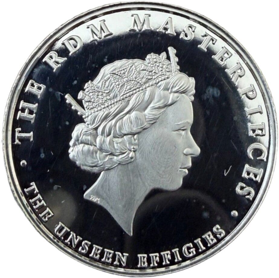 Gibraltar 1 Sovereign - Charles III The RDM Masterpieces - 1950 Portrait; Silver