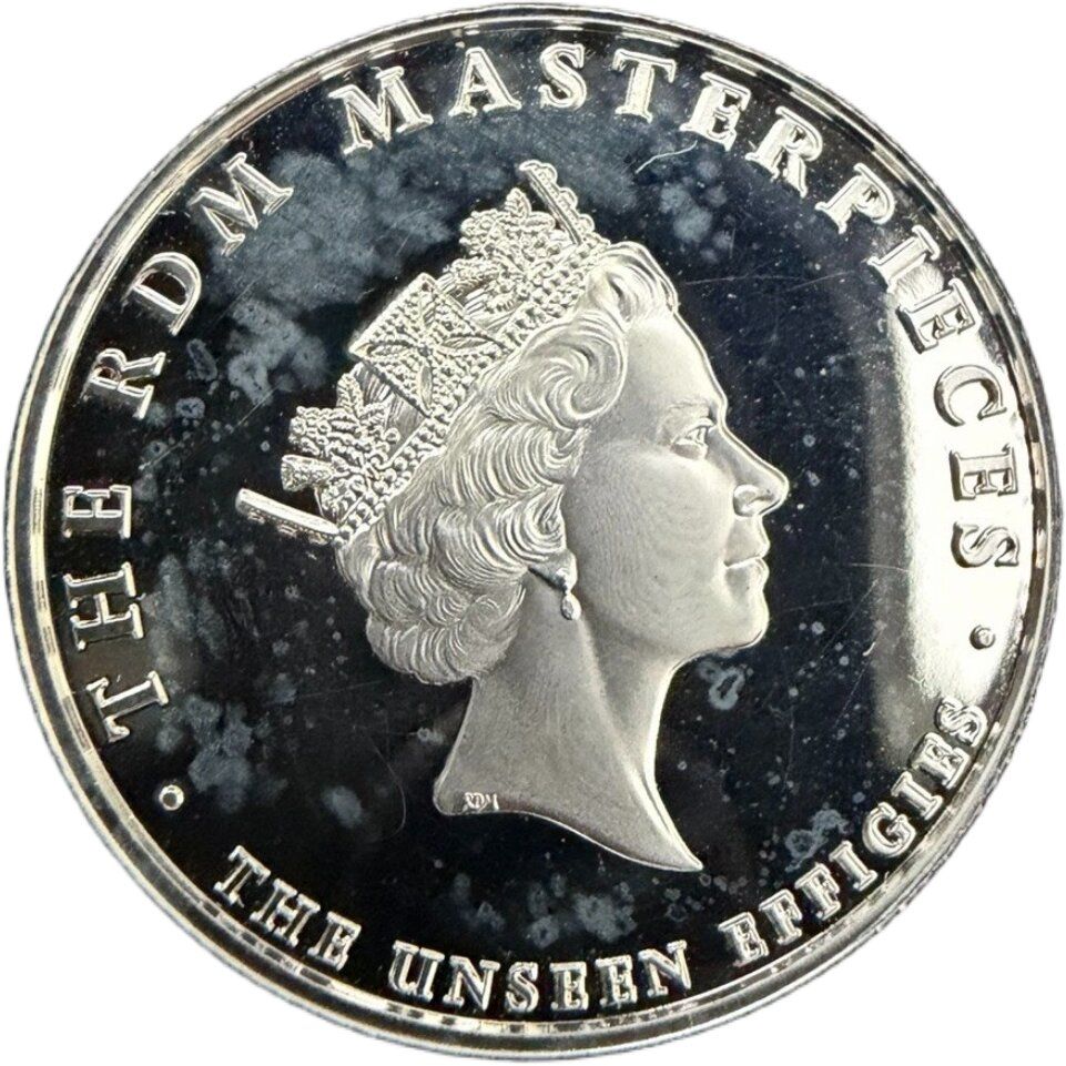 Gibraltar 1 Sovereign - Charles III The RDM Masterpieces - 1970 Portrait; Silver