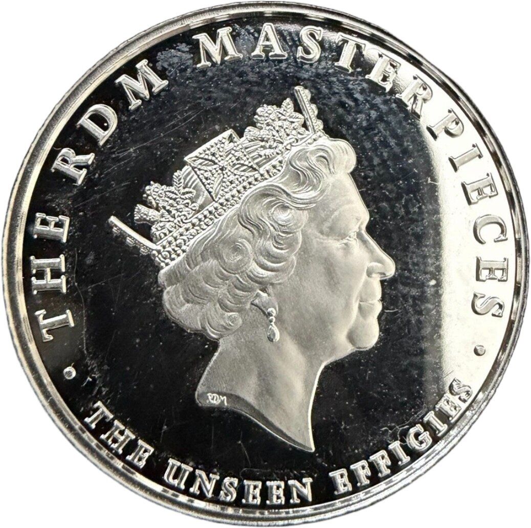 Gibraltar 1 Sovereign - Charles III The RDM Masterpieces - 2000 Portrait; Silver