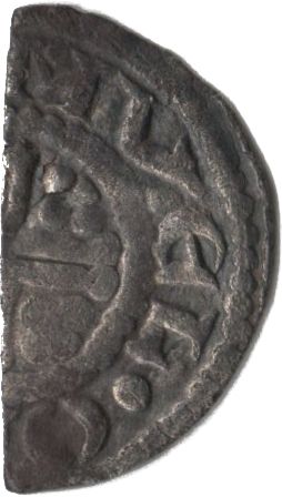 ½ Penny - Henry III Short Cross type; class 7a