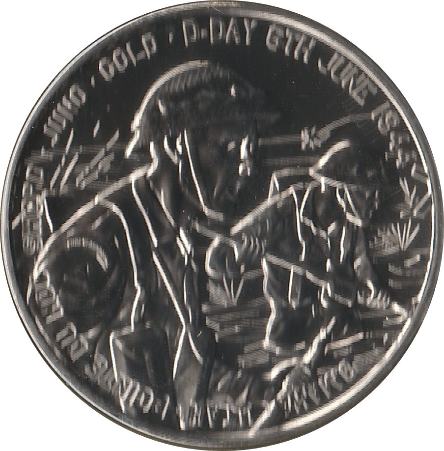 Alderney 5 Pounds - Elizabeth II D-Day