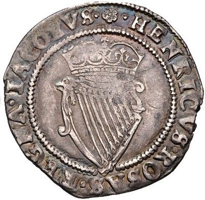 Ireland 1 Shilling - James I Second Coinage