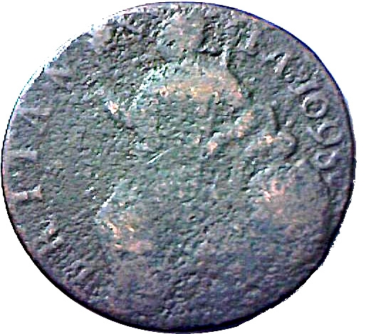 ½ Penny - William III 2nd issue