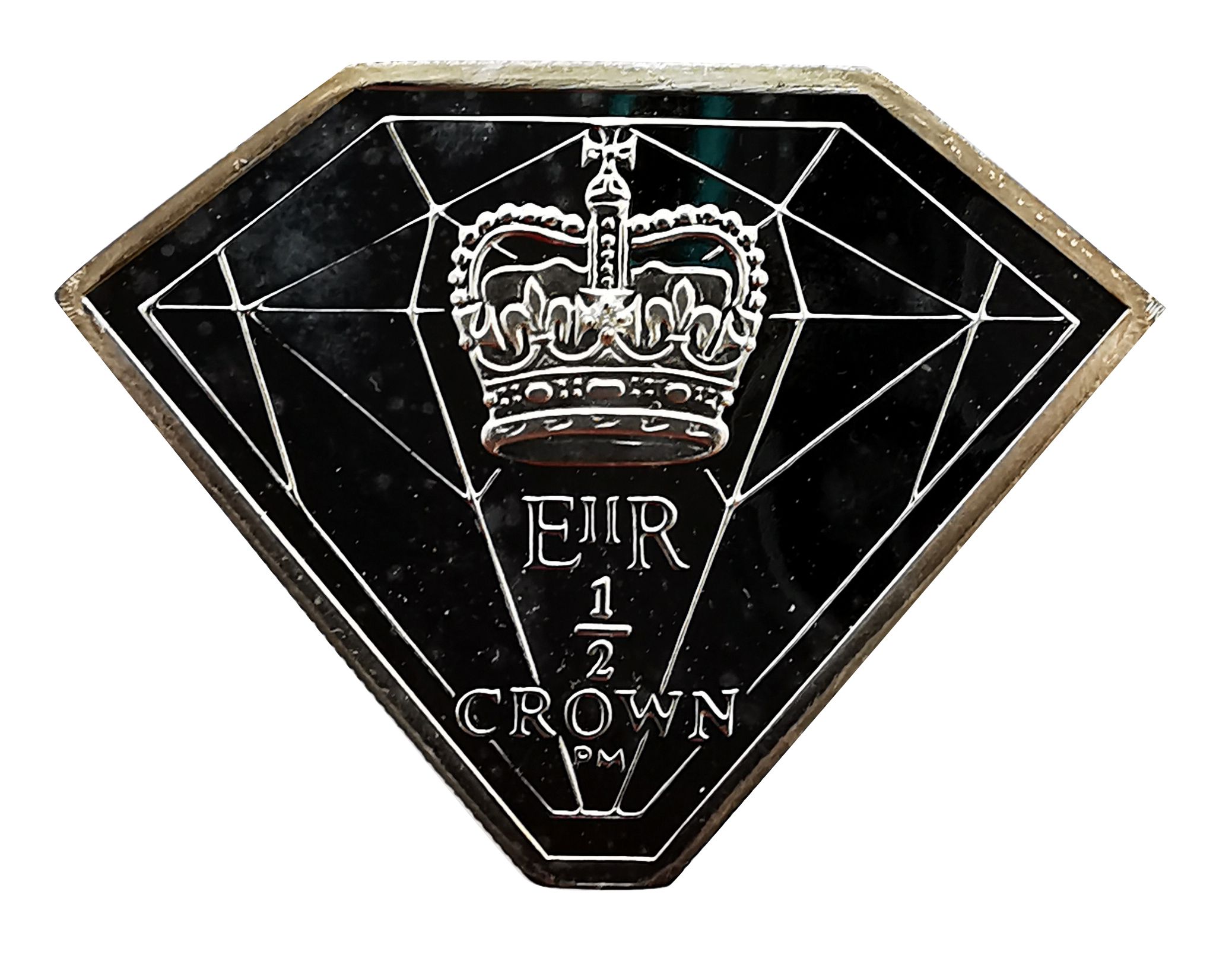 Isle of Man ½ Crown - Elizabeth II Diamond Jubilee