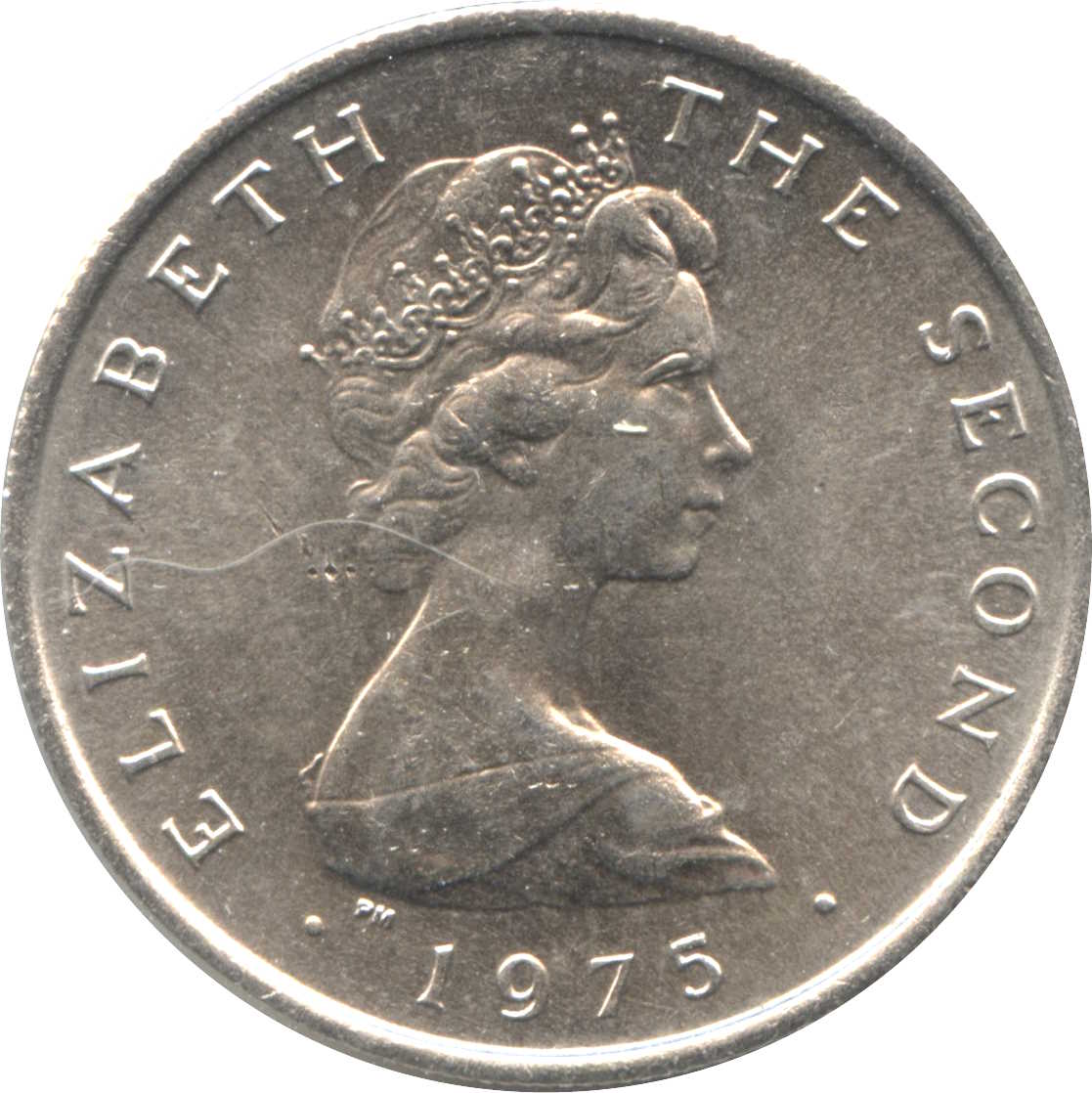 Isle of Man 5 New Pence - Elizabeth II Tower of Refuge obverse