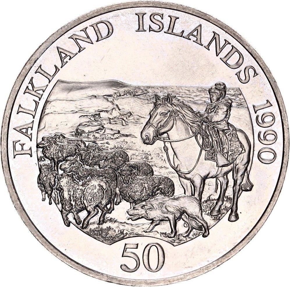 Falkland Islands 50 Pence - Elizabeth II Children's Fund