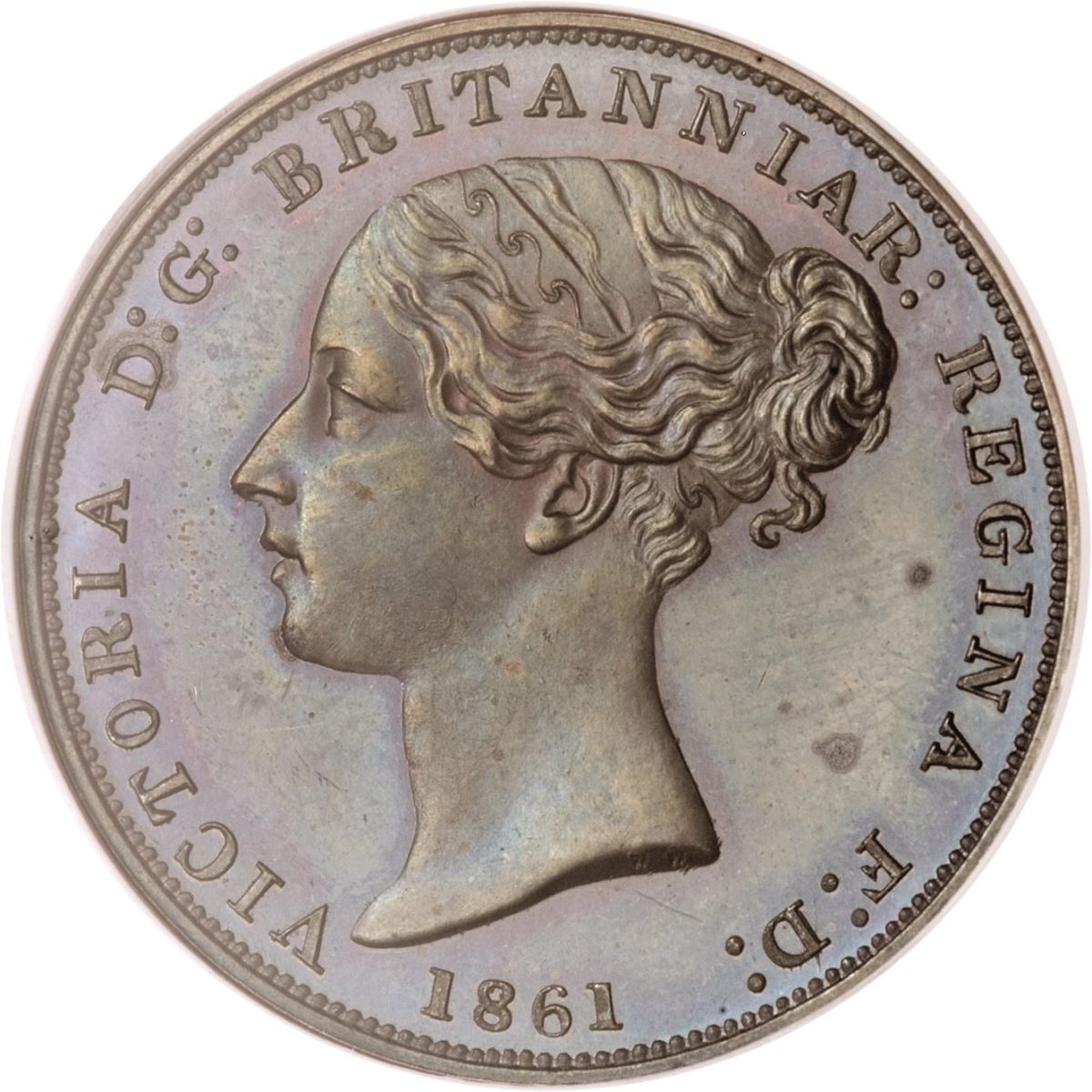 Jersey 1/26 Shilling - Victoria obverse