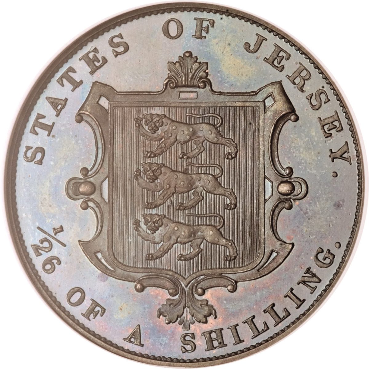 Jersey 1/26 Shilling - Victoria reverse