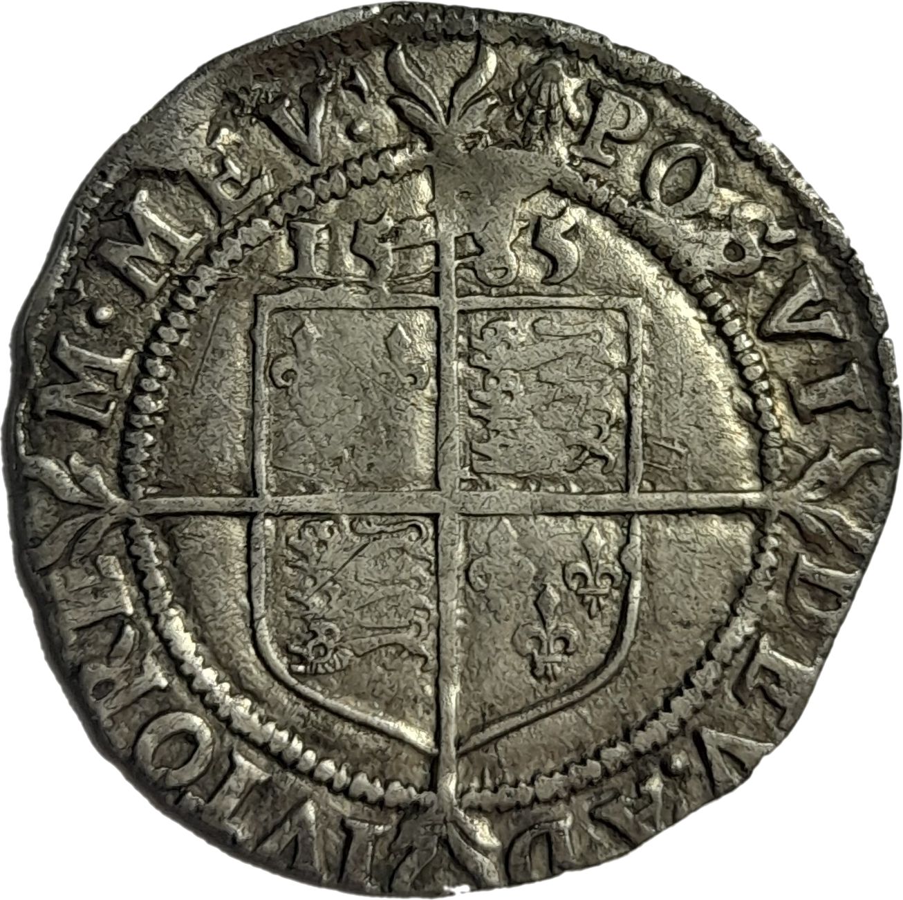 6 Pence - Elizabeth I 6th issue; 2nd type