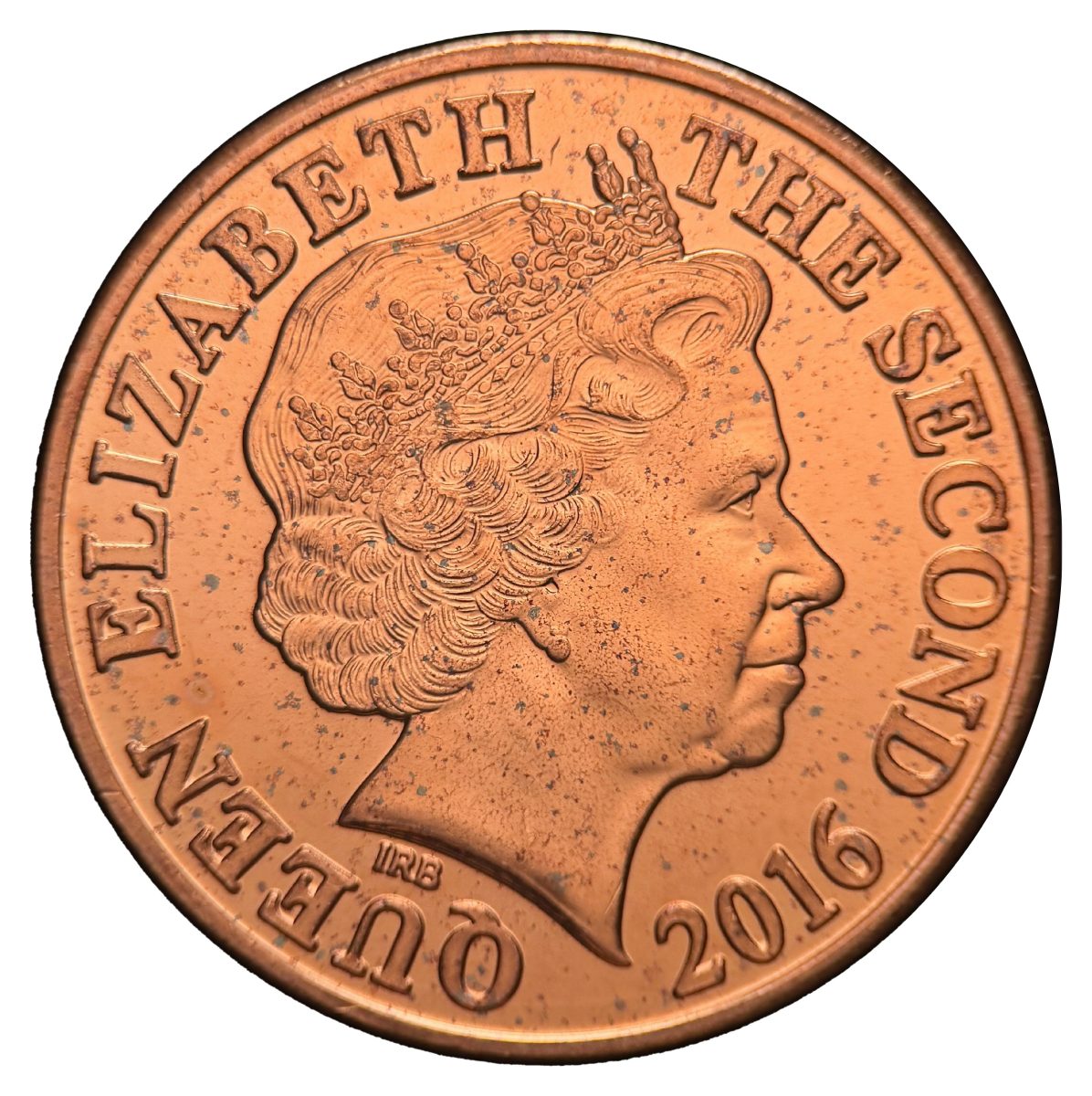 Jersey 2 Pence - Elizabeth II 4th portrait obverse