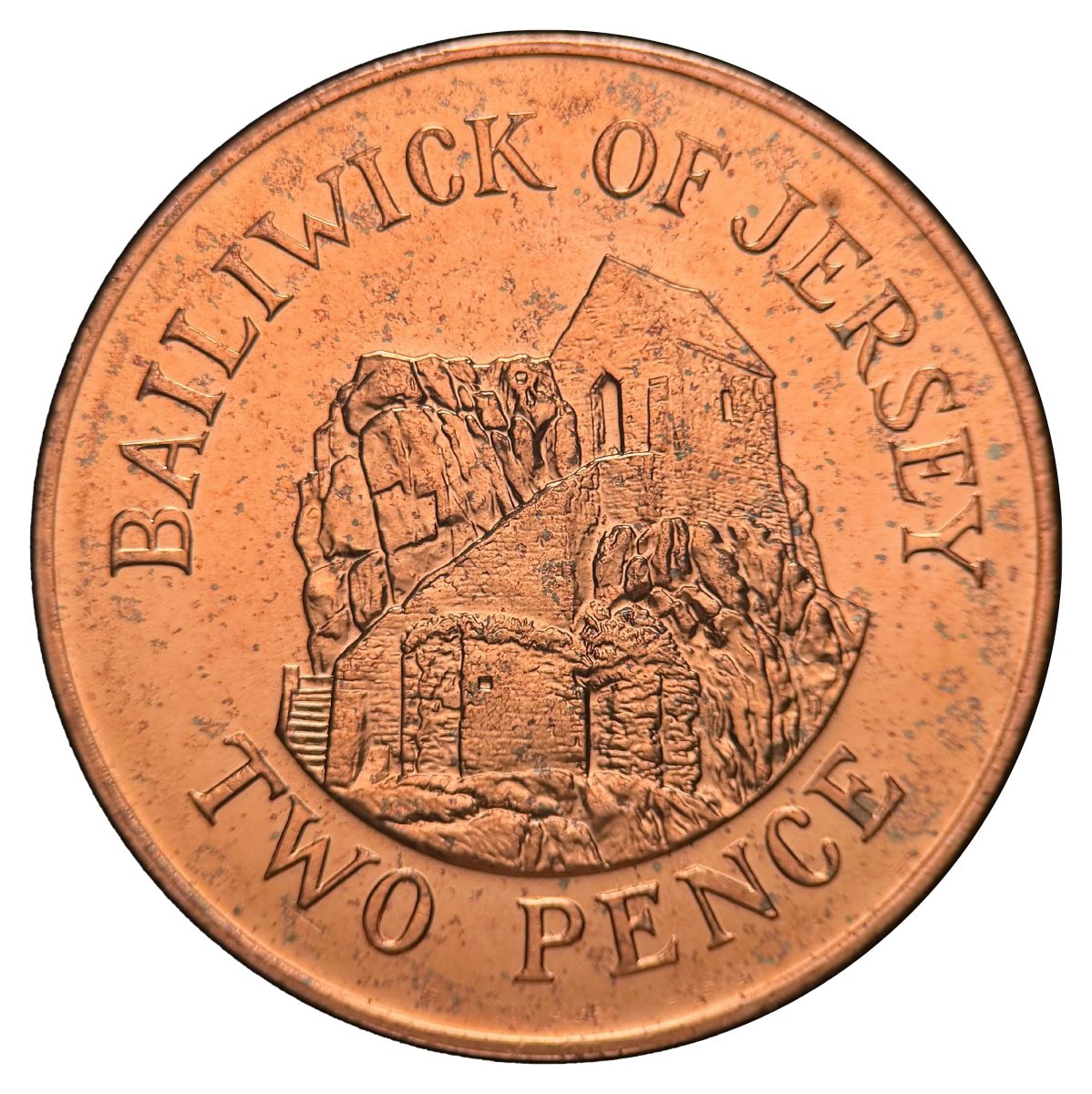 Jersey 2 Pence - Elizabeth II 4th portrait
