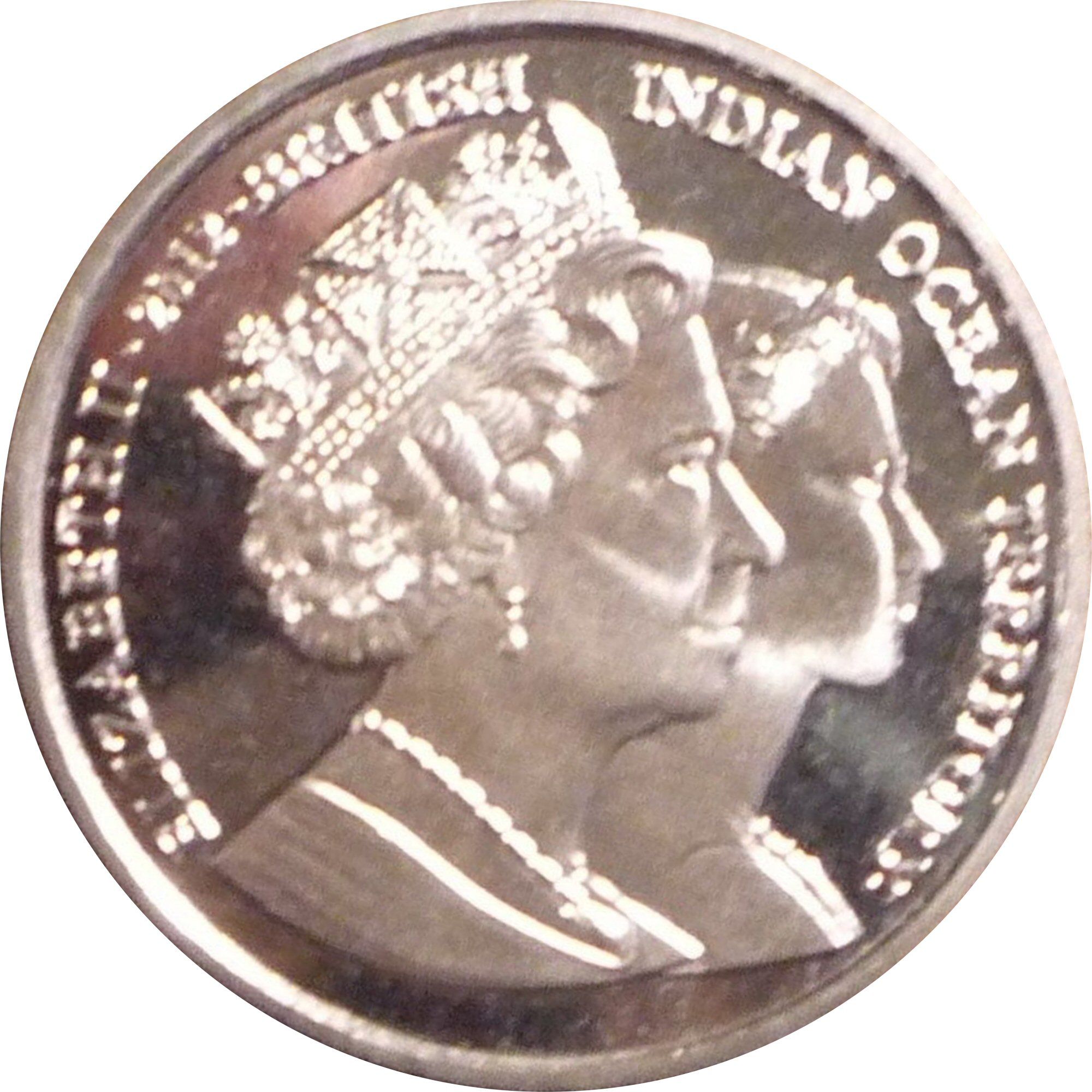 British Indian Ocean Territory 2 Pounds - Elizabeth II The Queen Mother obverse