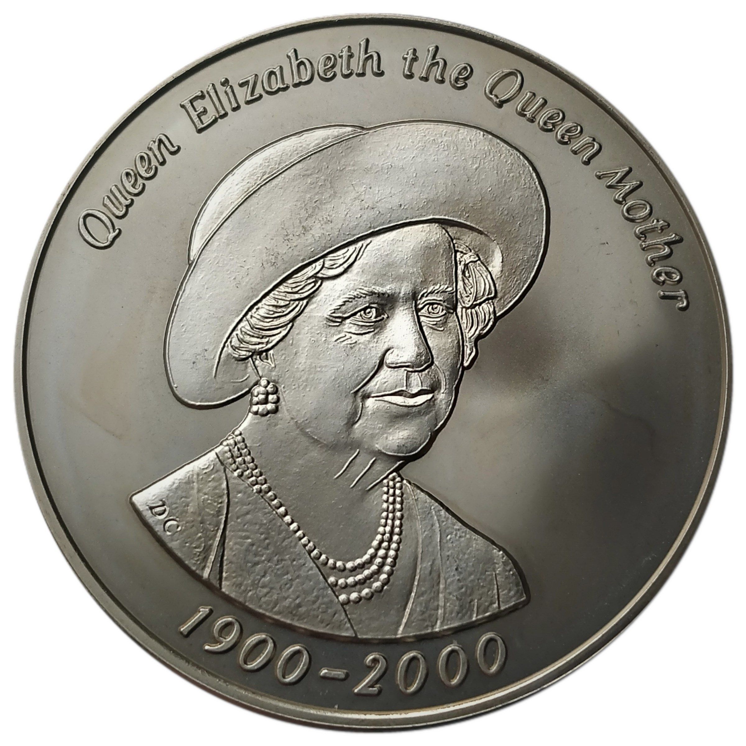 Tristan da Cunha 50 Pence - Elizabeth II Queen Mother