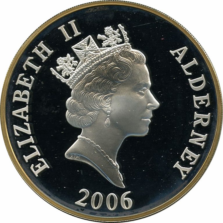Alderney 10 Pounds - Elizabeth II Queen Elizabeth II Birthday obverse